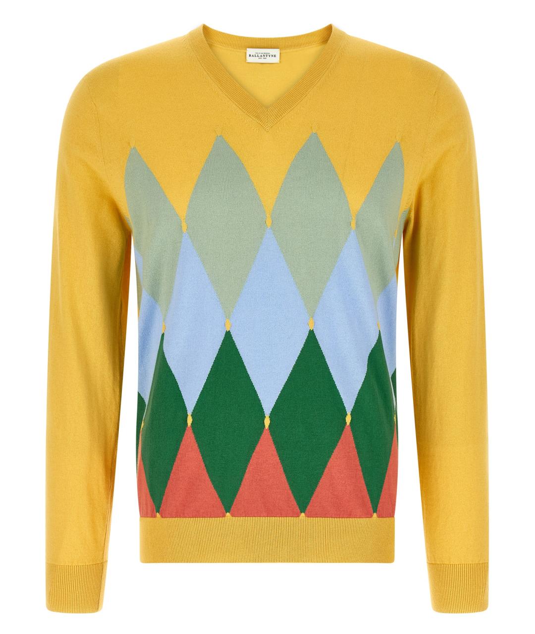 BALLANTYNE Мульти хлопковый джемпер / свитер, фото 1