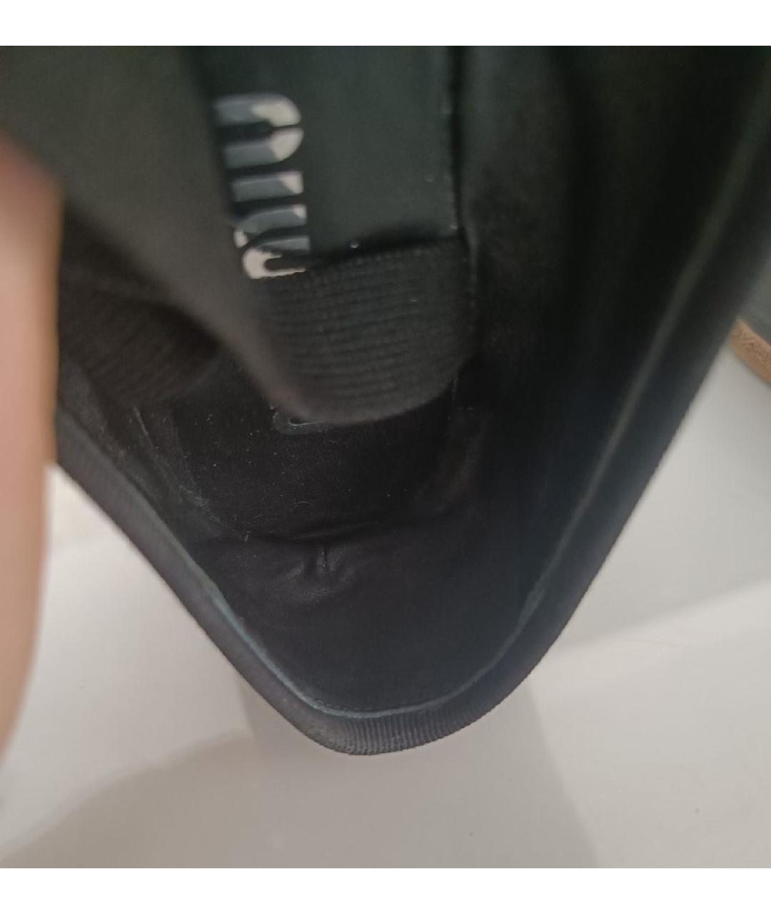 MIU MIU Черные кожаные балетки, фото 6