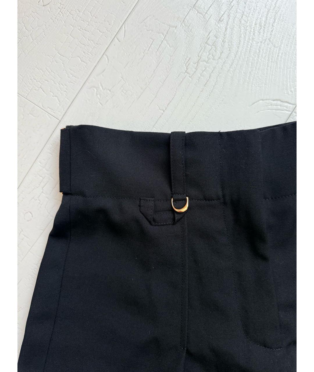 JACQUEMUS Черные хлопковые шорты, фото 3