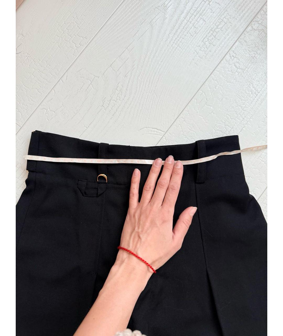 JACQUEMUS Черные хлопковые шорты, фото 6