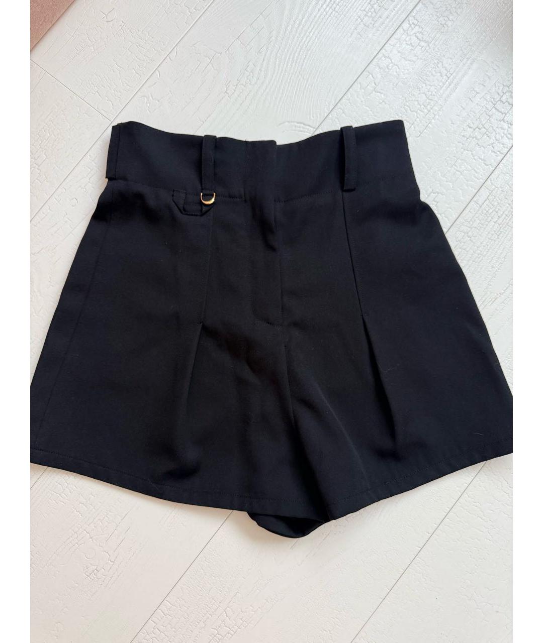 JACQUEMUS Черные хлопковые шорты, фото 9