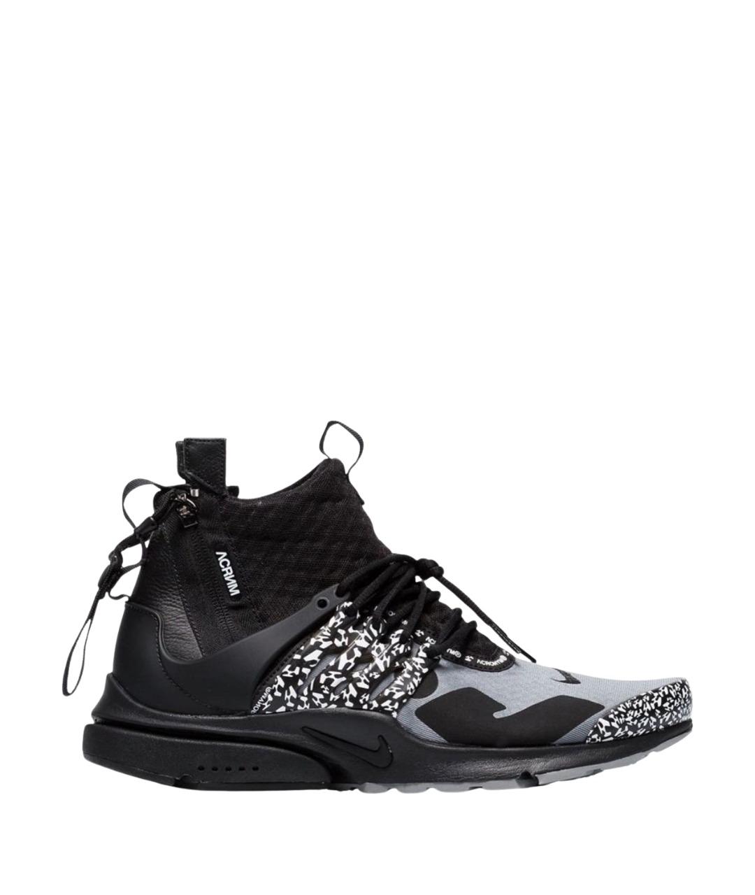 ACRONYM® Черные синтетические высокие кроссовки / кеды, фото 1
