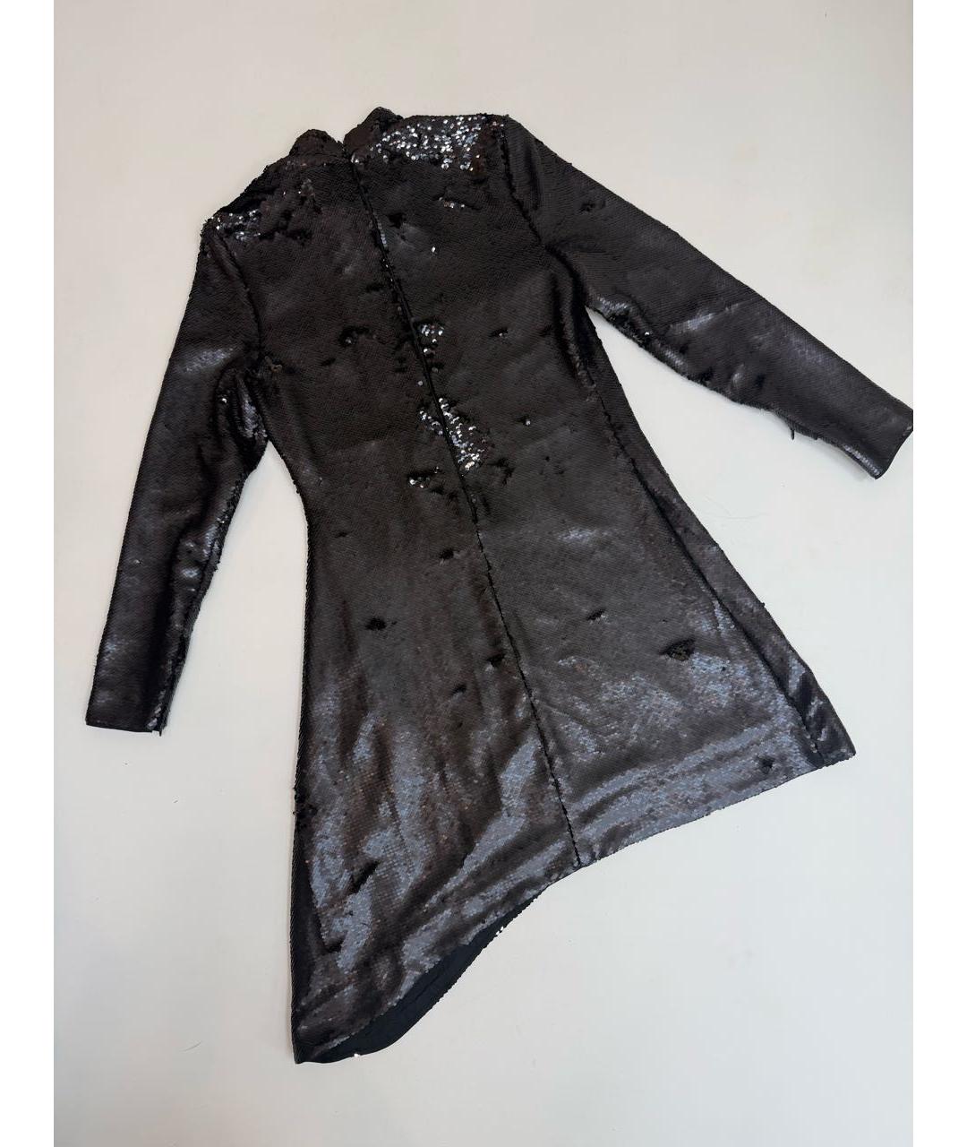 COS Черное вискозное вечернее платье, фото 2