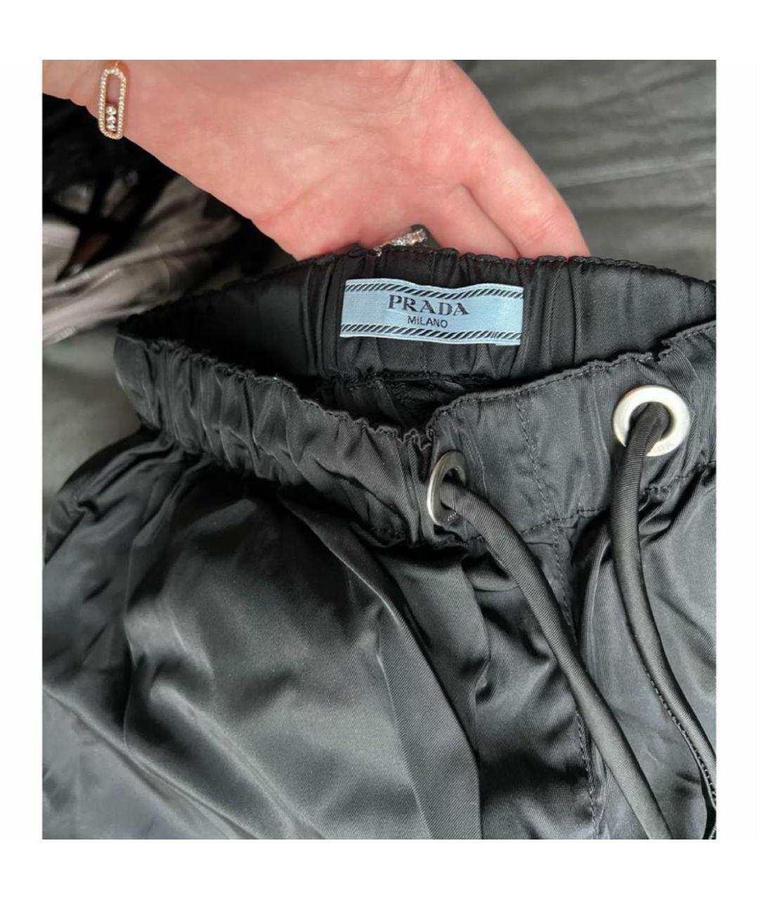 PRADA Черные шорты, фото 2