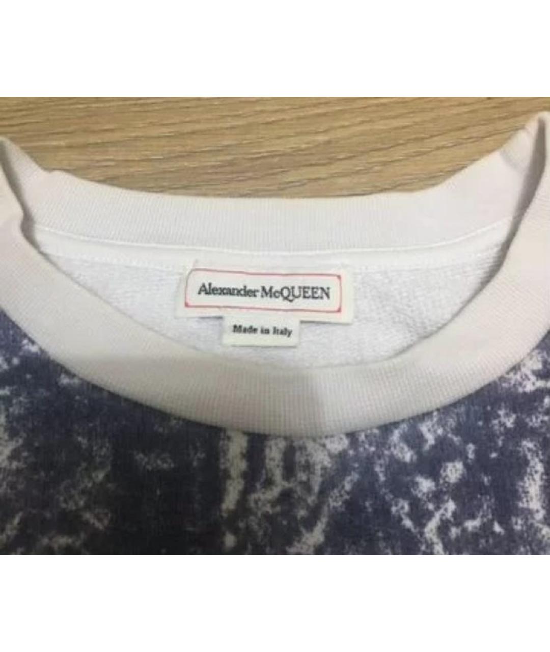 ALEXANDER MCQUEEN Хлопковый джемпер / свитер, фото 6