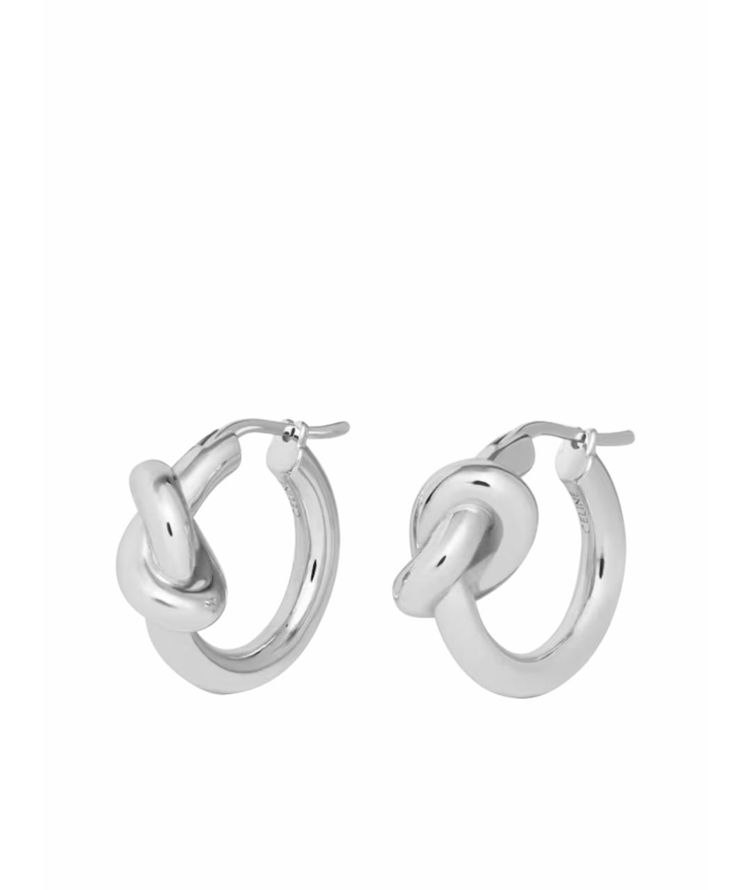 CELINE Серебряные латунные серьги, фото 4