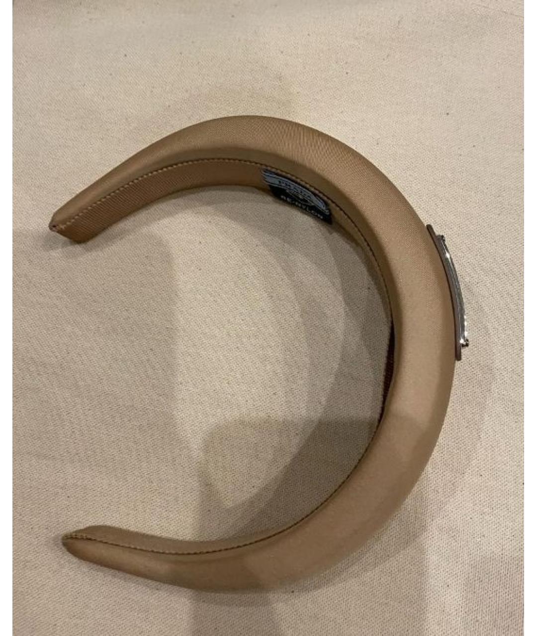 PRADA Бежевый ободок, фото 2
