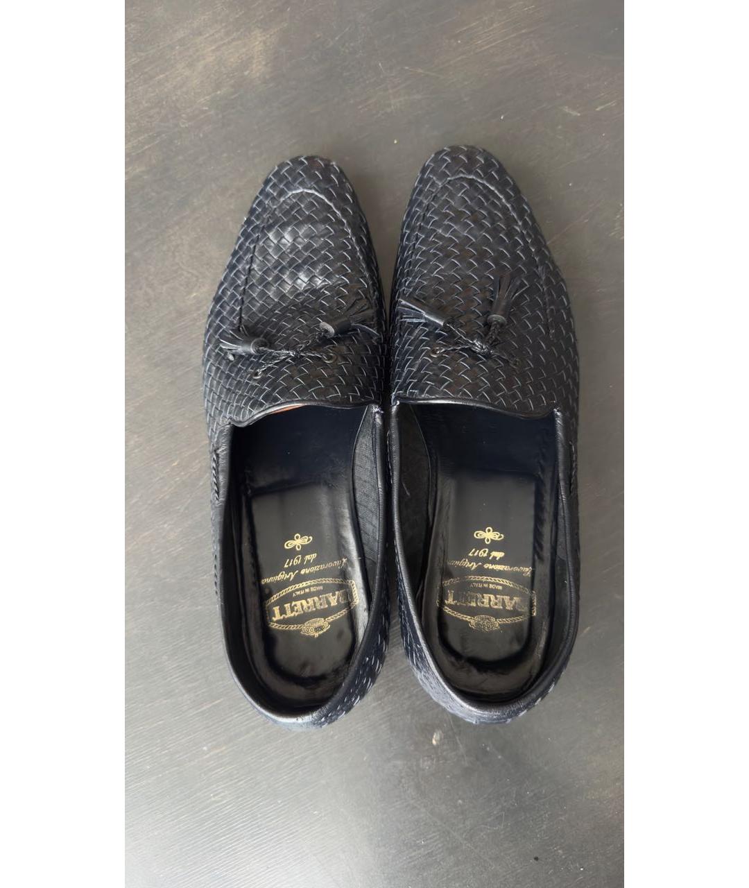 BARRETT Черные кожаные лоферы, фото 3