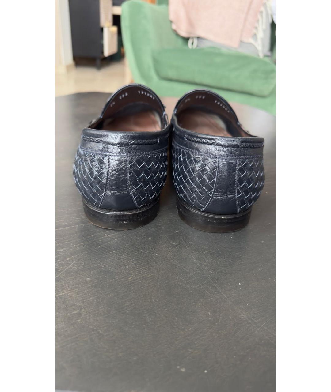 BARRETT Черные кожаные лоферы, фото 4