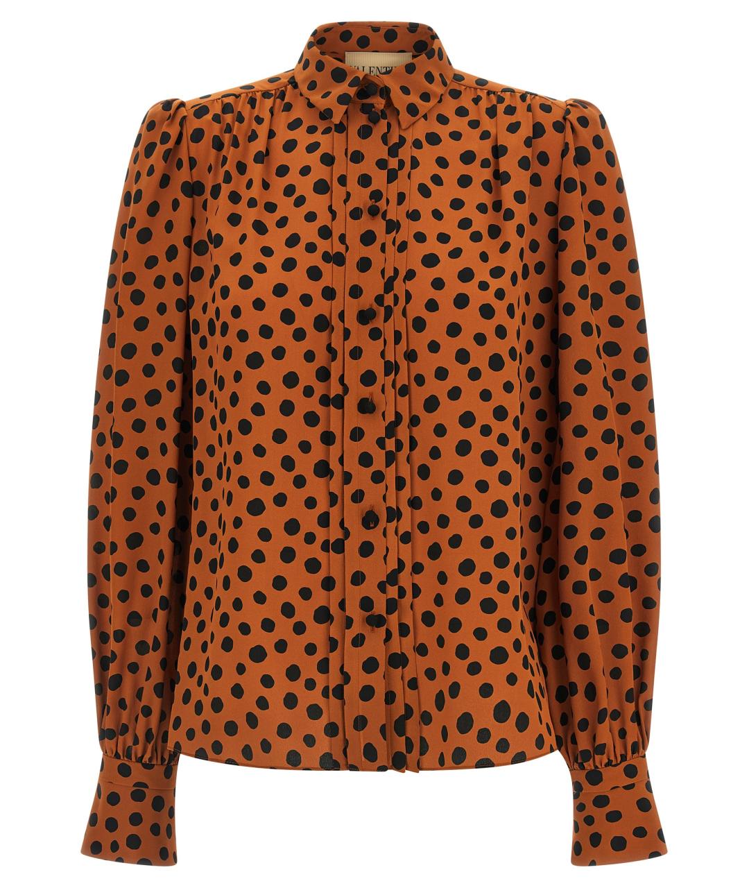 VALENTINO Мульти шелковая блузы, фото 1