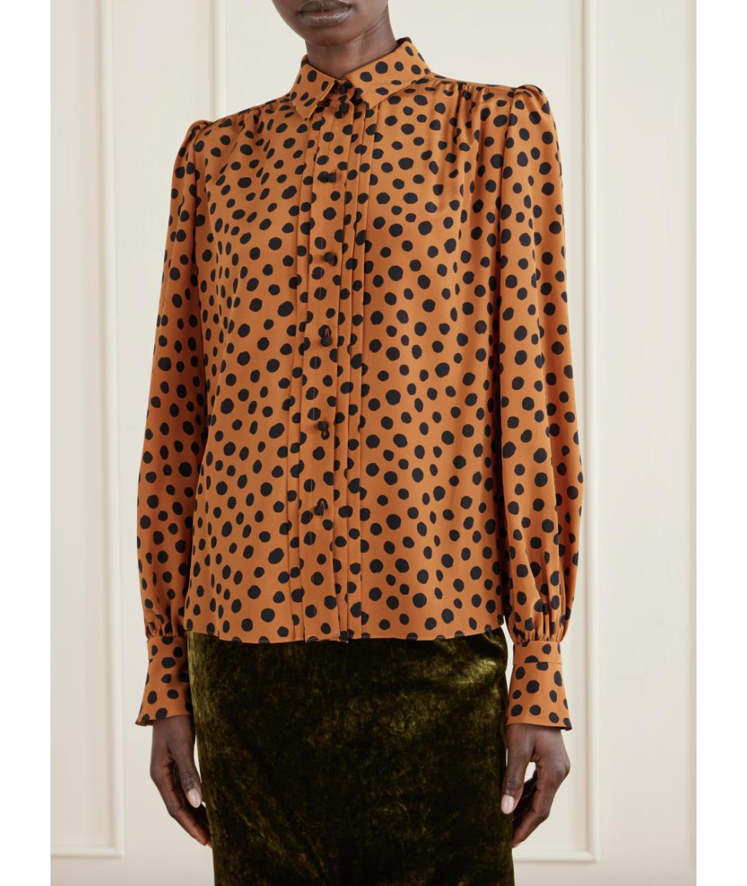VALENTINO Мульти шелковая блузы, фото 3