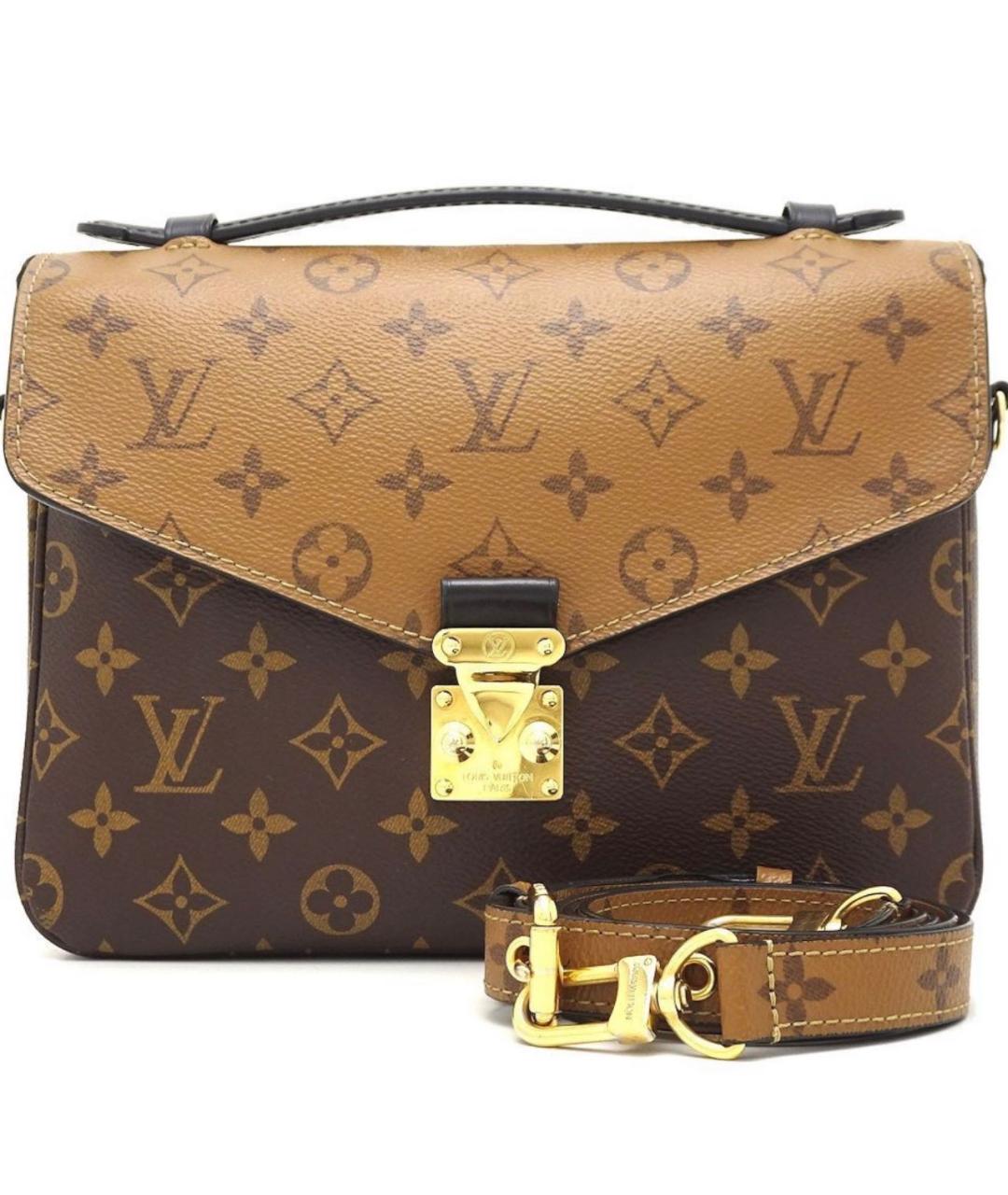 LOUIS VUITTON Коричневая сумка через плечо, фото 8