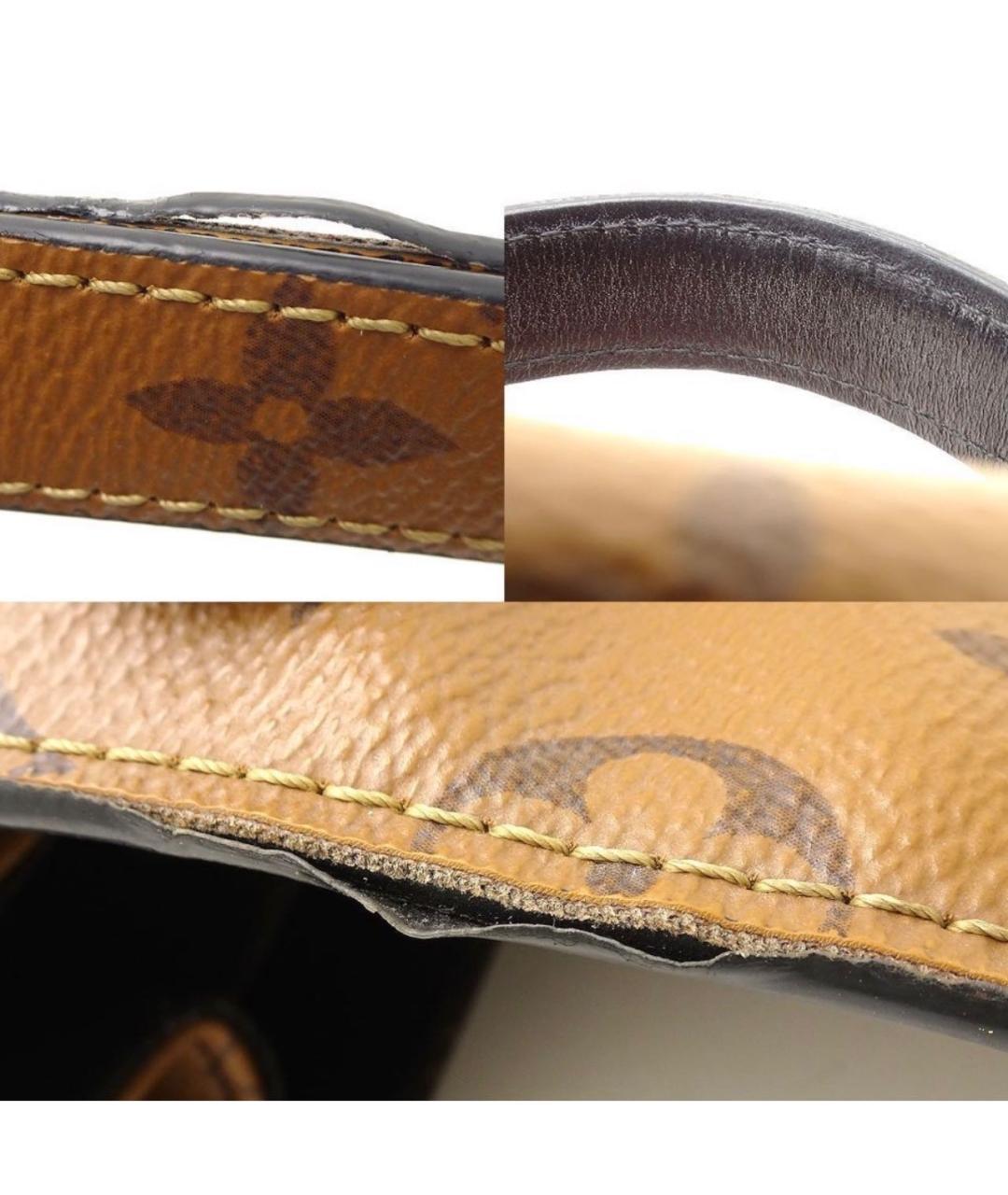 LOUIS VUITTON Коричневая сумка через плечо, фото 5