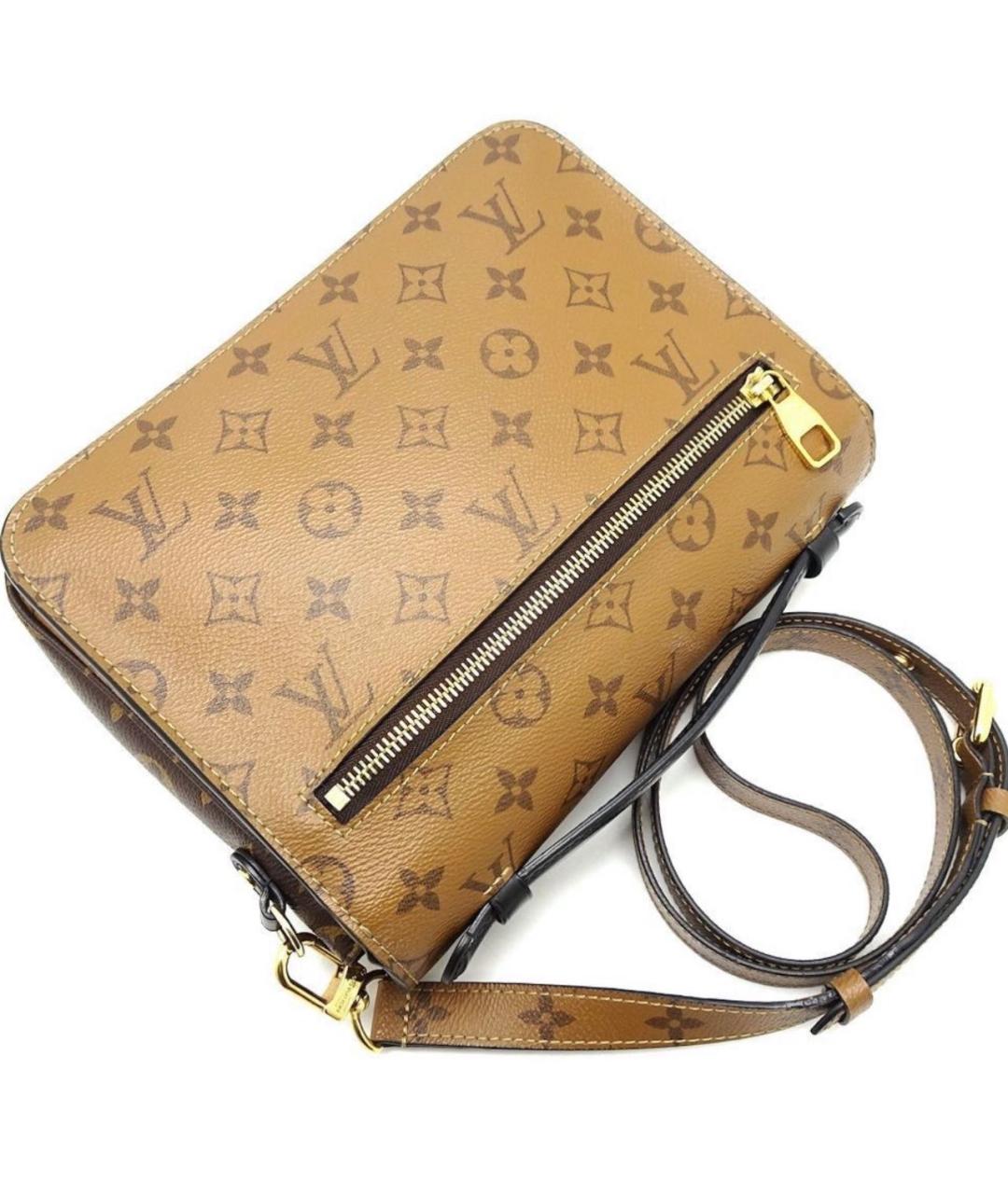 LOUIS VUITTON Коричневая сумка через плечо, фото 3