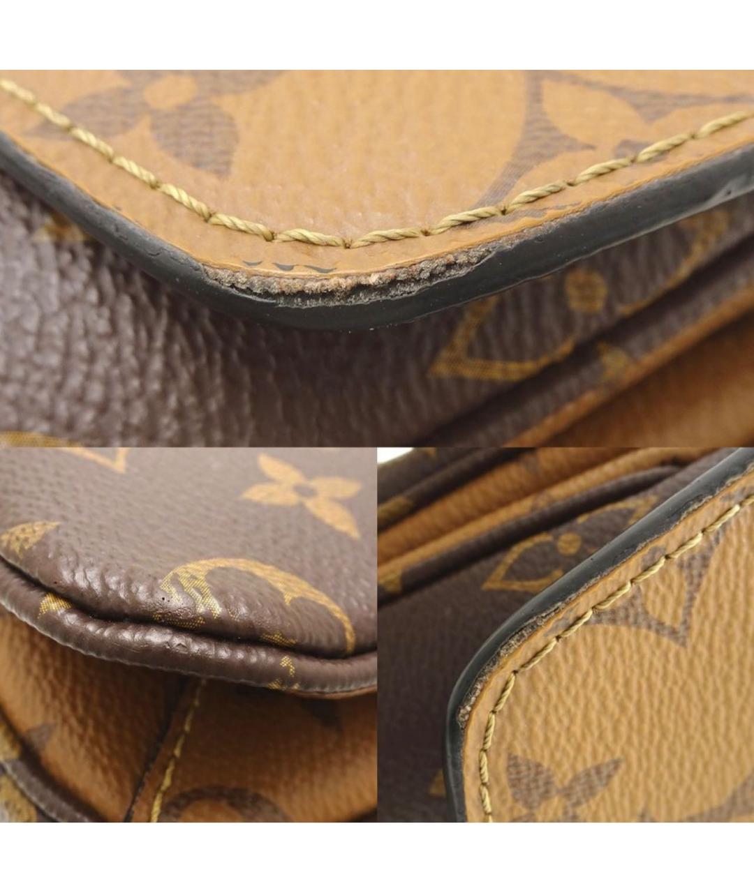 LOUIS VUITTON Коричневая сумка через плечо, фото 4