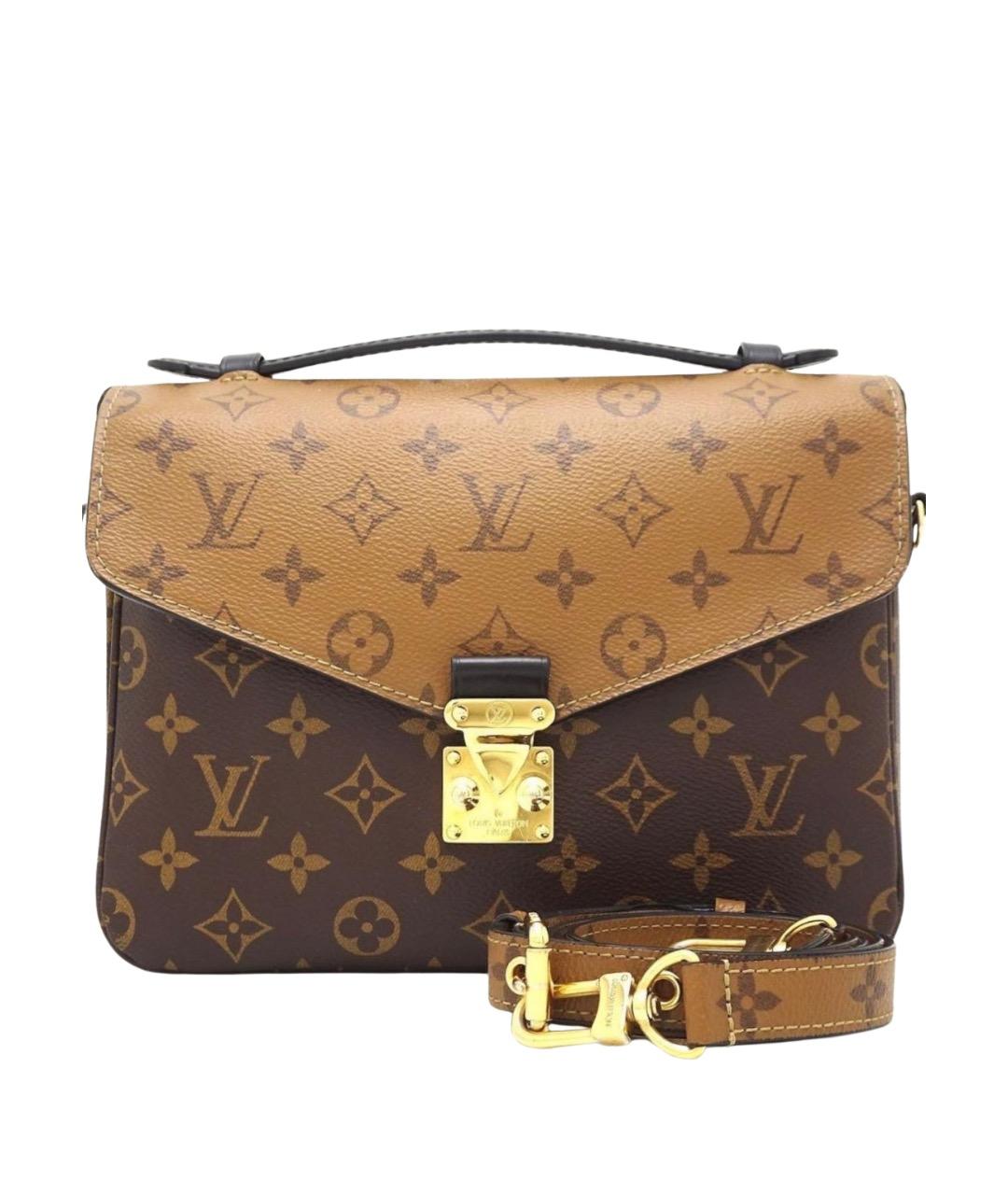 LOUIS VUITTON Коричневая сумка через плечо, фото 1