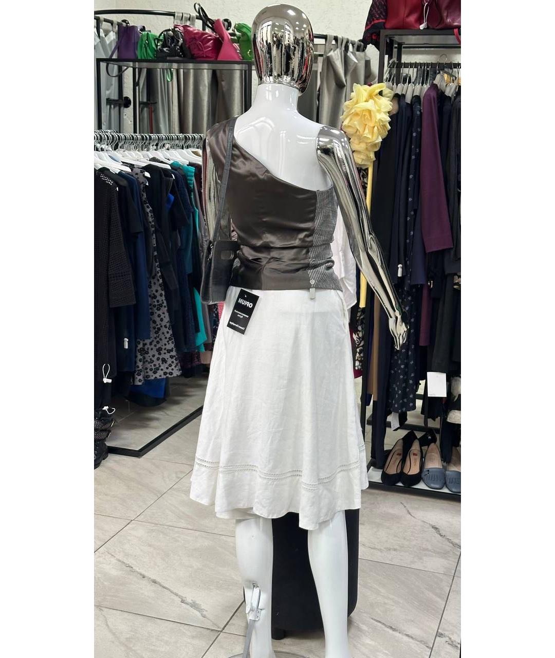 ACNE STUDIOS Бежевый льняной жилет, фото 6