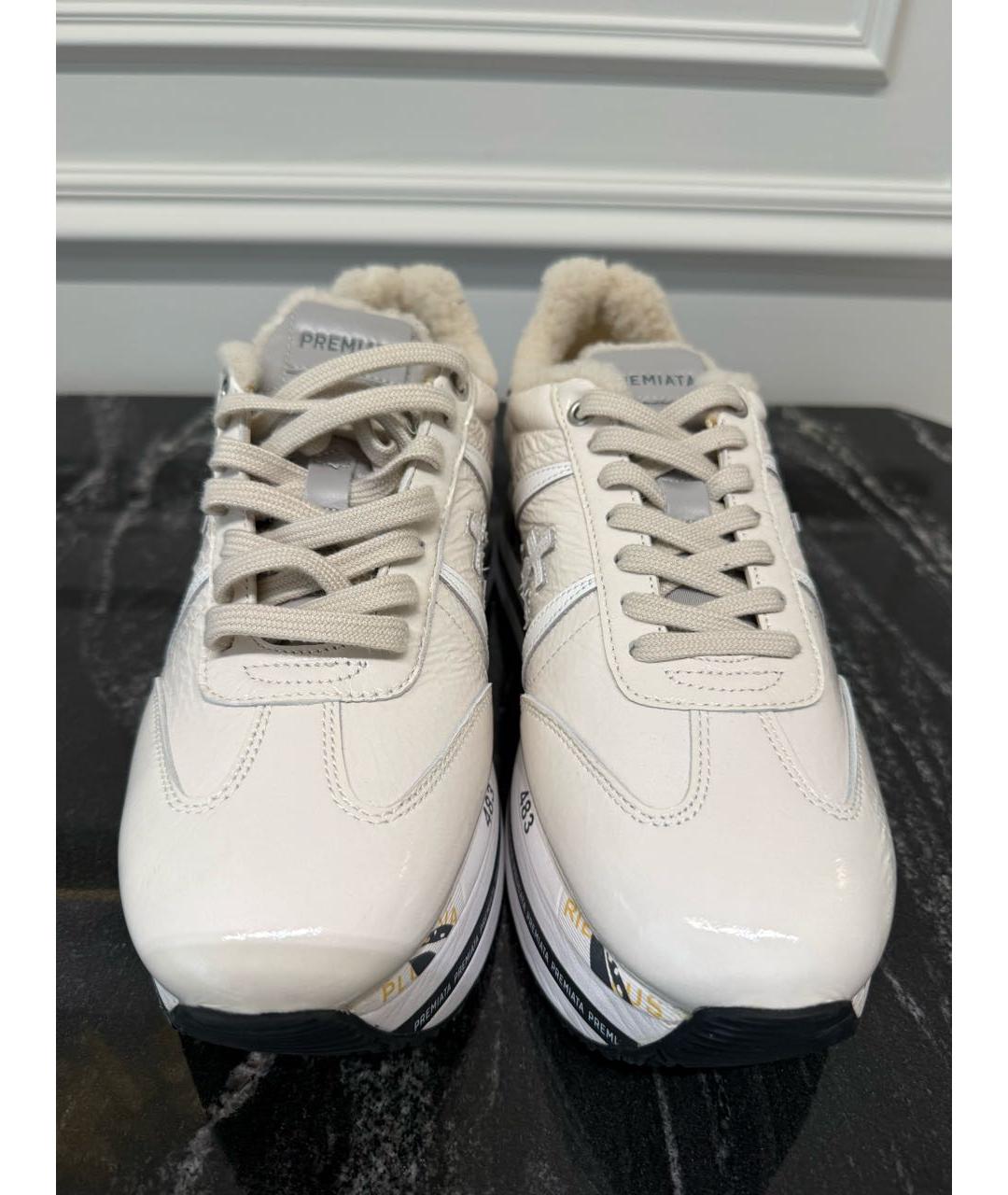 PREMIATA Белые кроссовки, фото 3