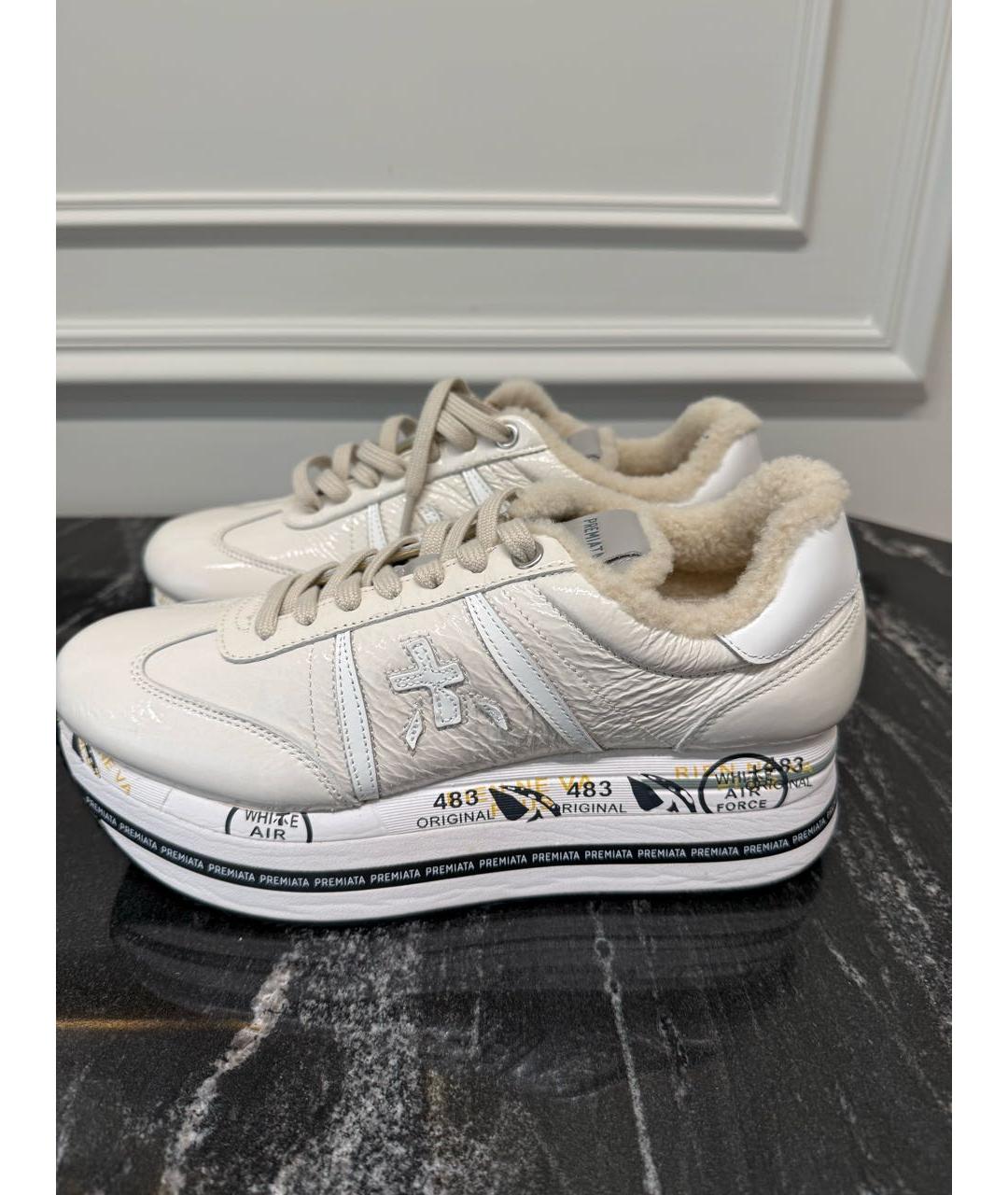PREMIATA Белые кроссовки, фото 2