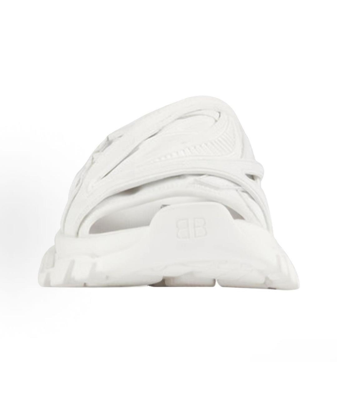 BALENCIAGA Белые резиновые сандалии, фото 2