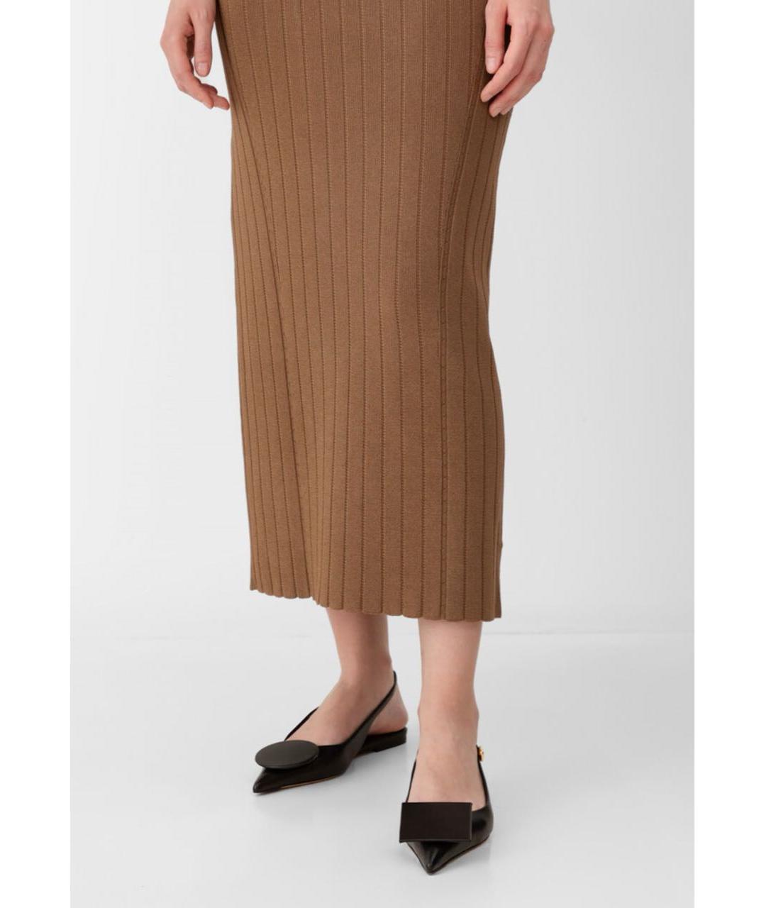 JACQUEMUS Черные кожаные мюли, фото 7