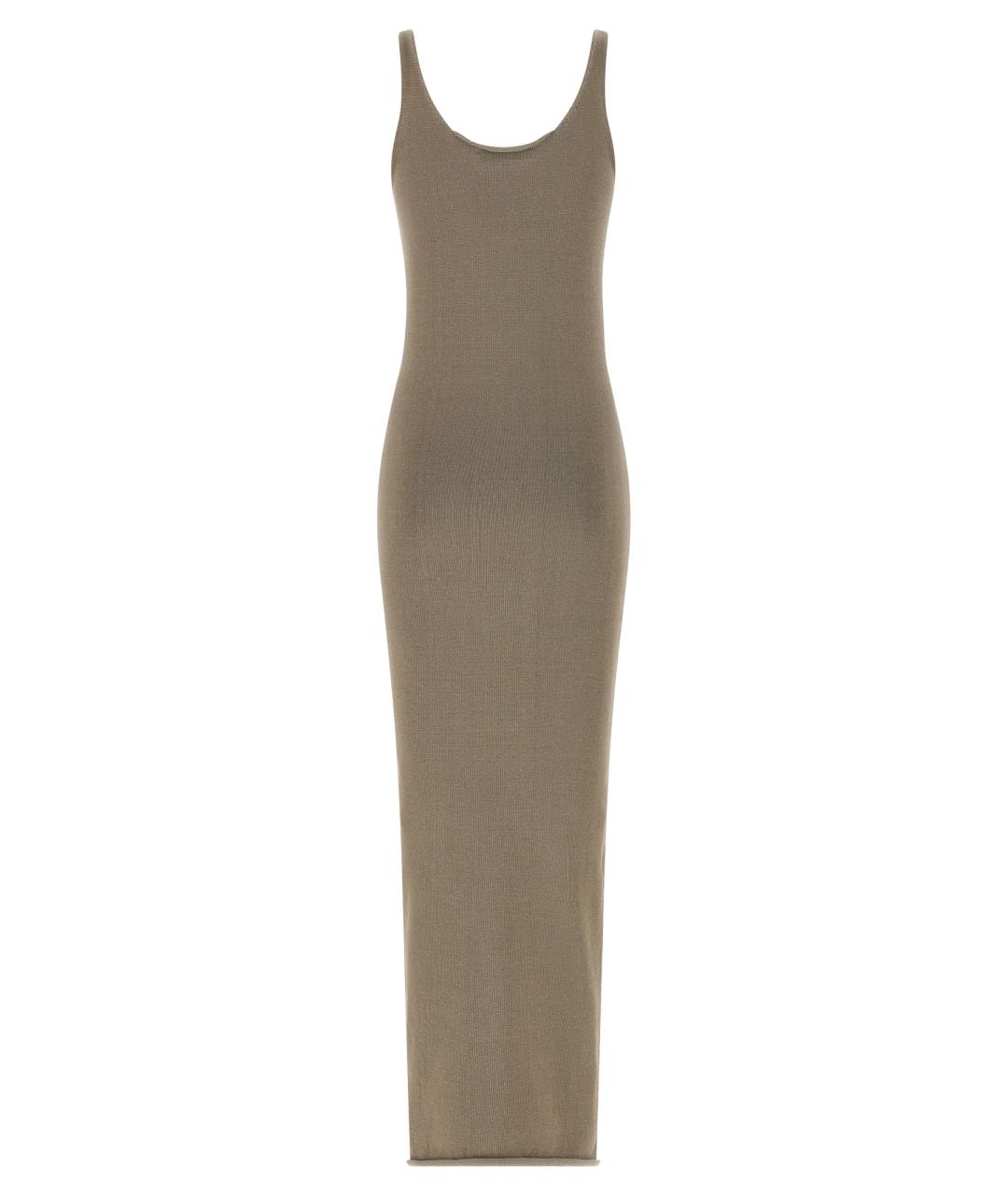 entire studios Бежевое хлопковое коктейльное платье, фото 2