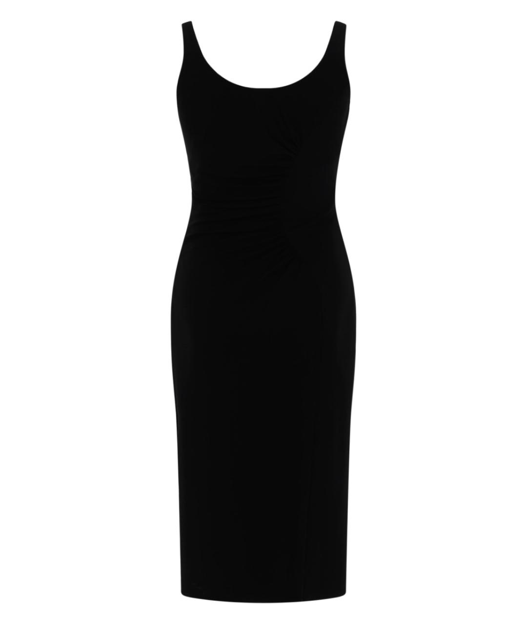 VERSACE Черное повседневное платье, фото 2