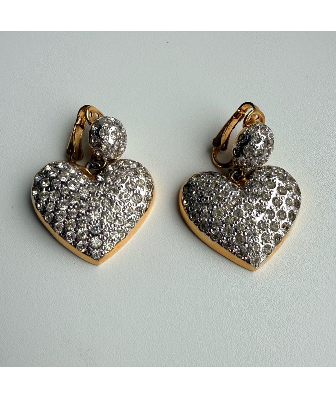 VALENTINO Золотые металлические клипсы, фото 6