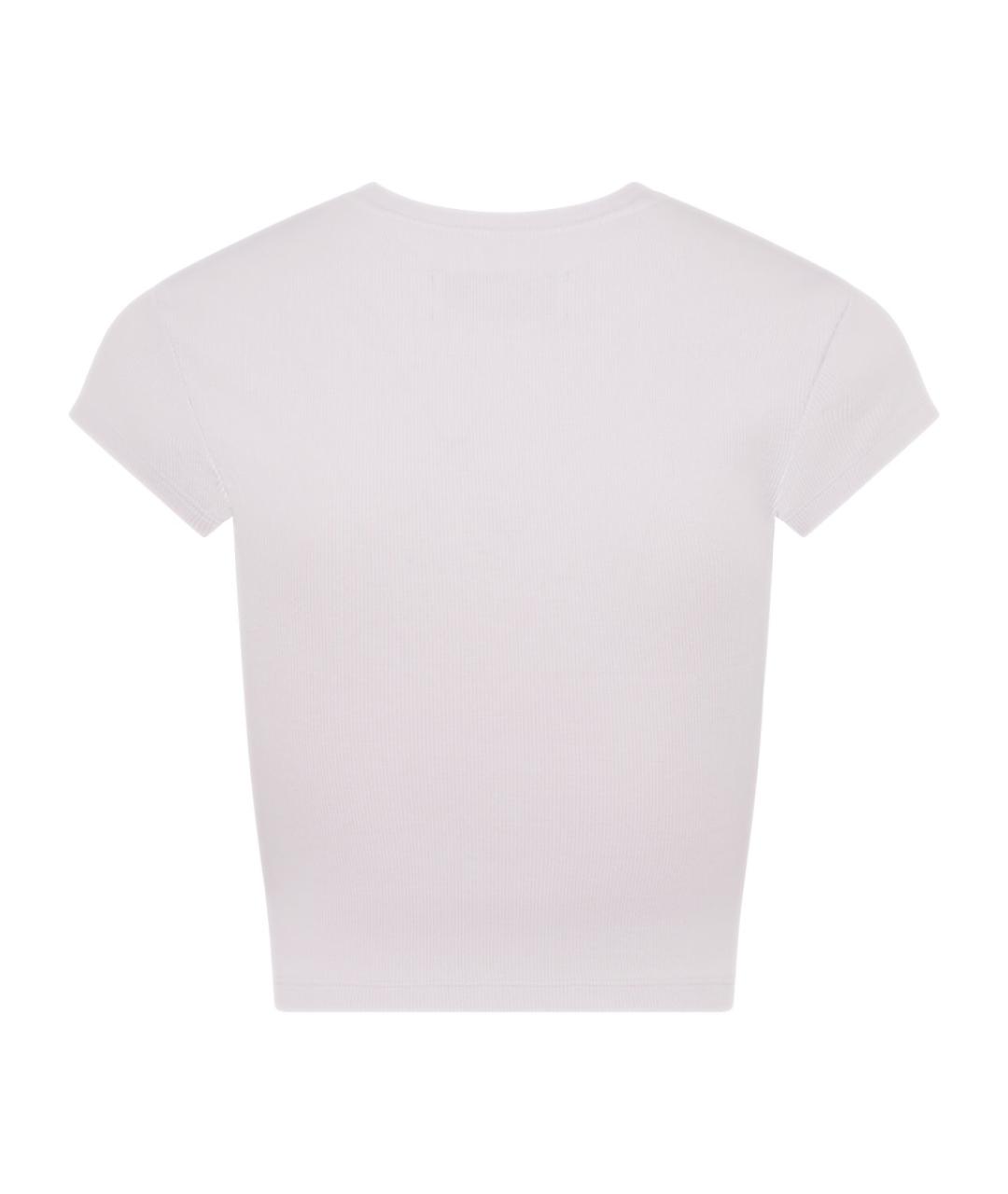 VIVIENNE WESTWOOD Белая хлопковая футболка, фото 2