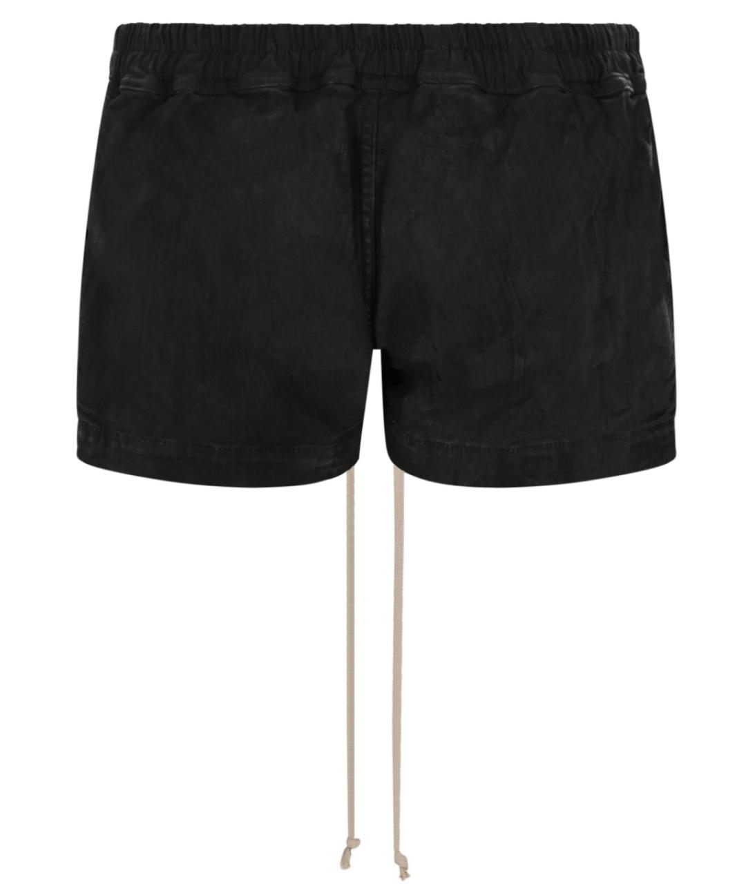 RICK OWENS DRKSHDW Черные хлопковые шорты, фото 2