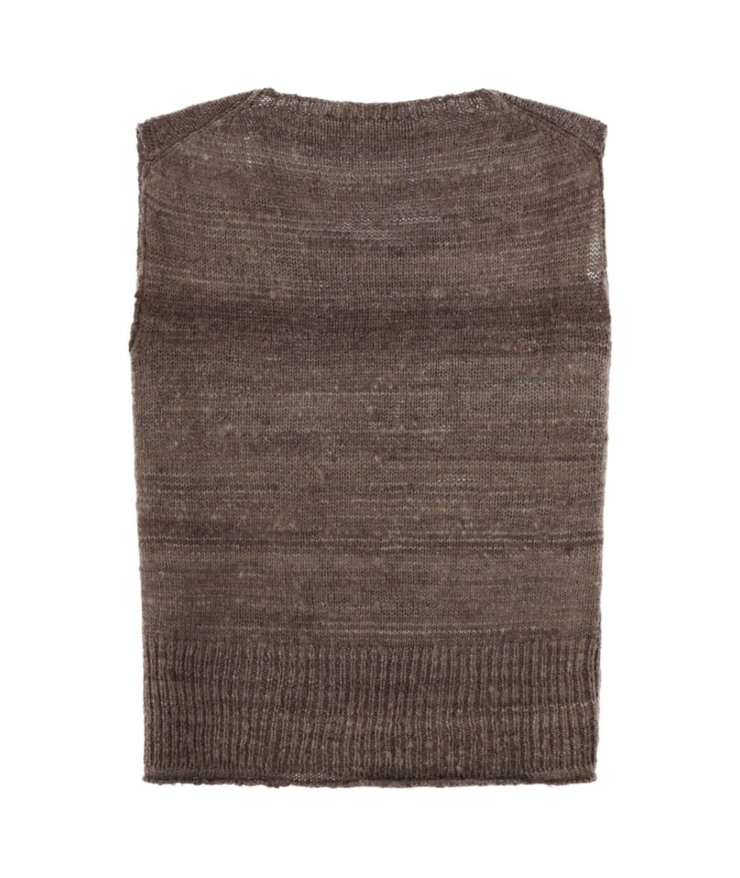 OUR LEGACY Коричневая жилетка, фото 2