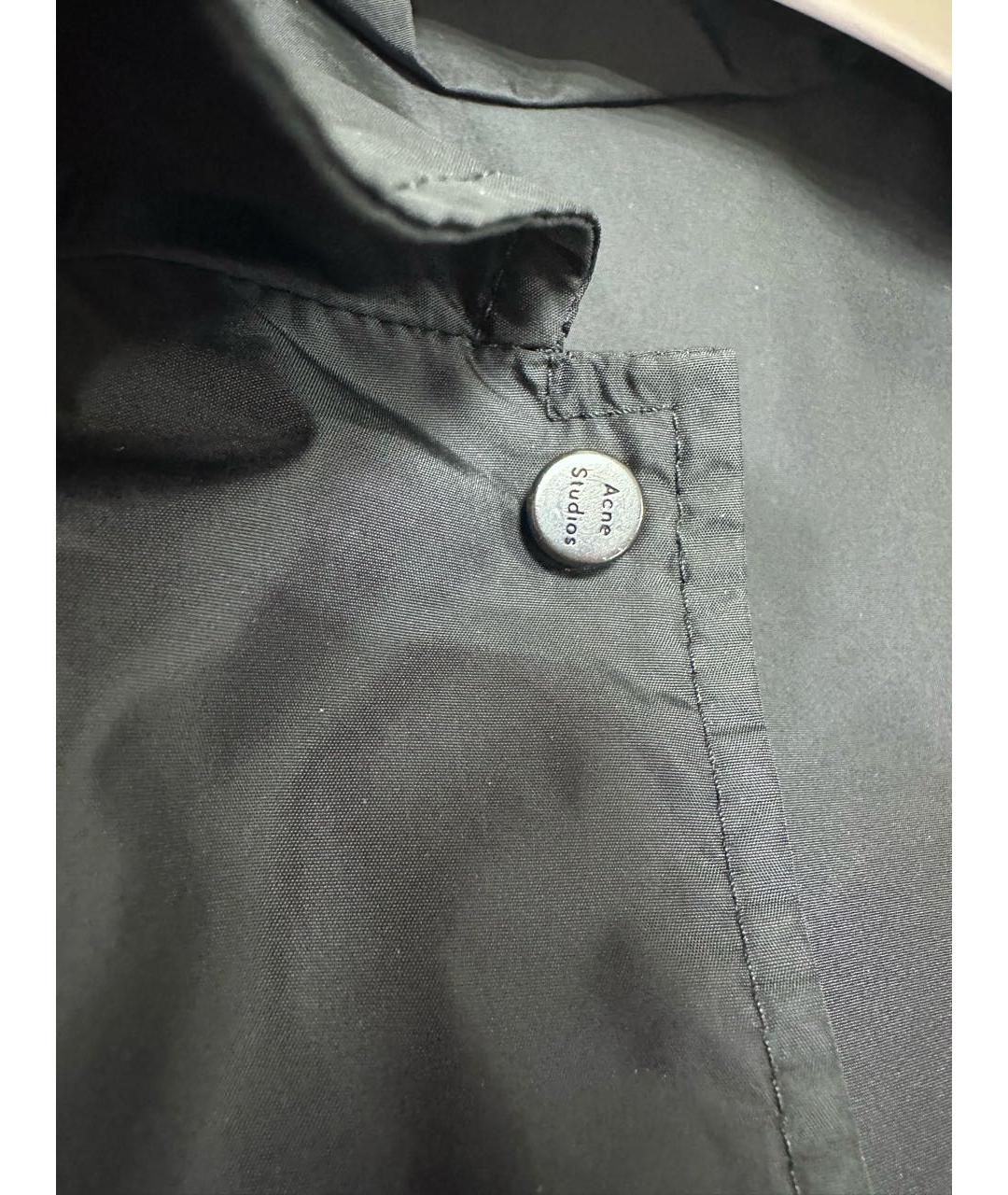 ACNE STUDIOS Черная полиэстеровая куртка, фото 3
