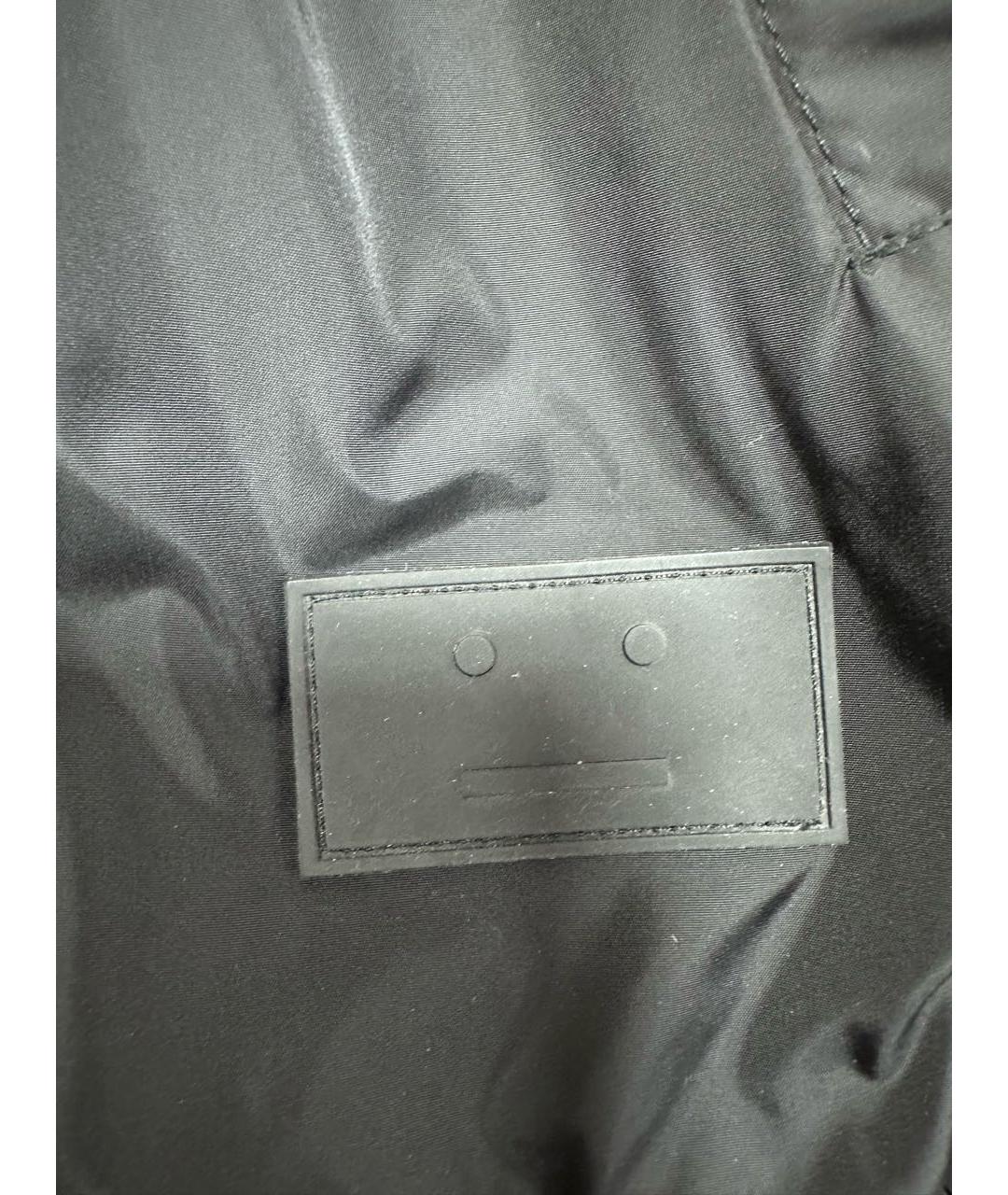 ACNE STUDIOS Черная полиэстеровая куртка, фото 4