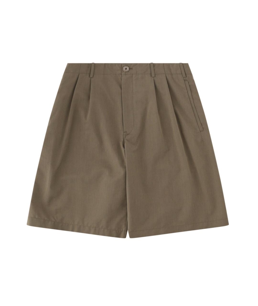 OUR LEGACY Хаки шерстяные шорты, фото 1