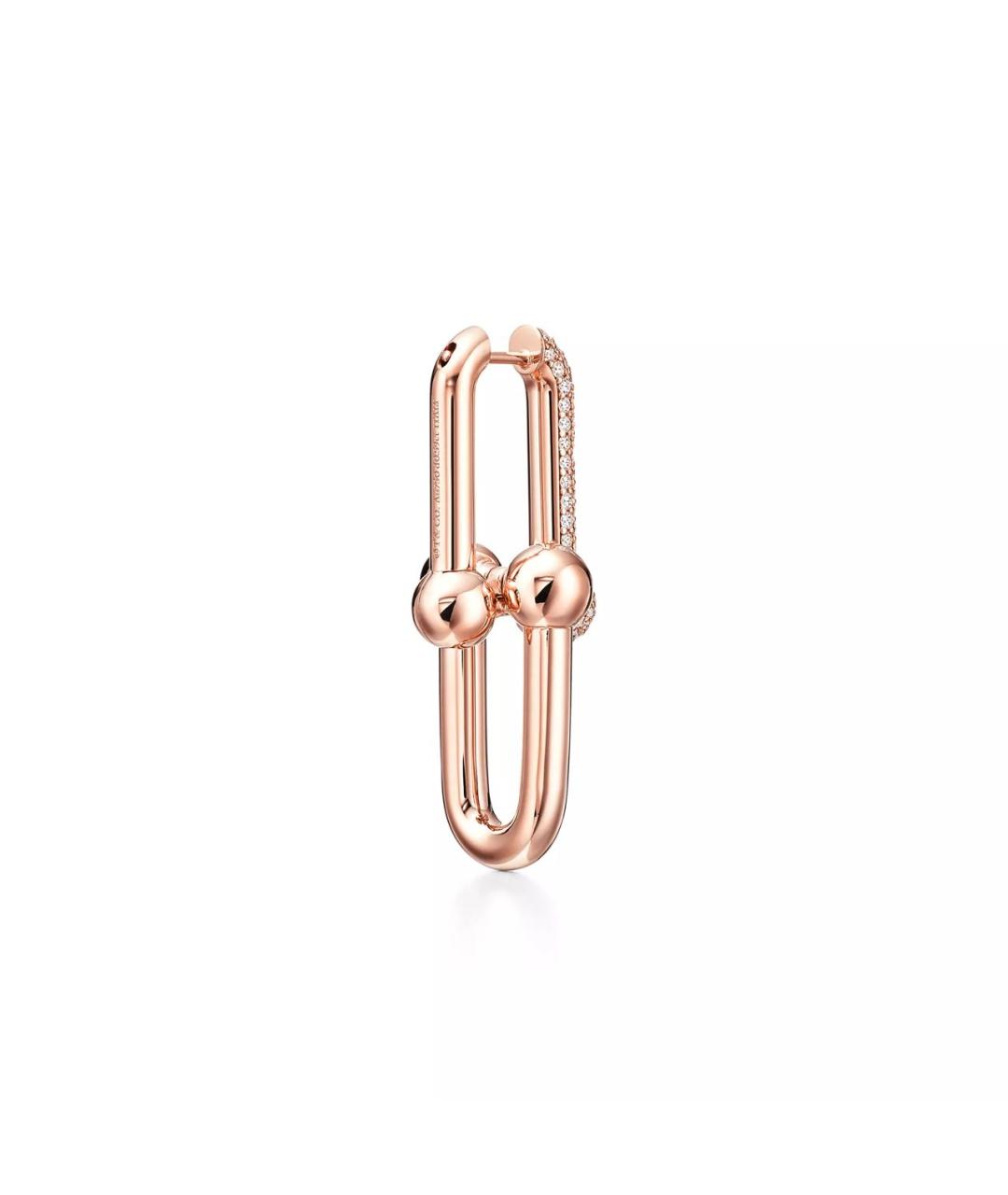 TIFFANY&CO Золотые серьги из розового золота, фото 4