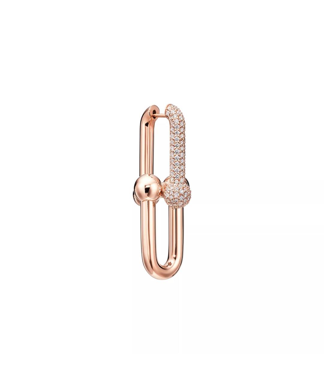 TIFFANY&CO Золотые серьги из розового золота, фото 3