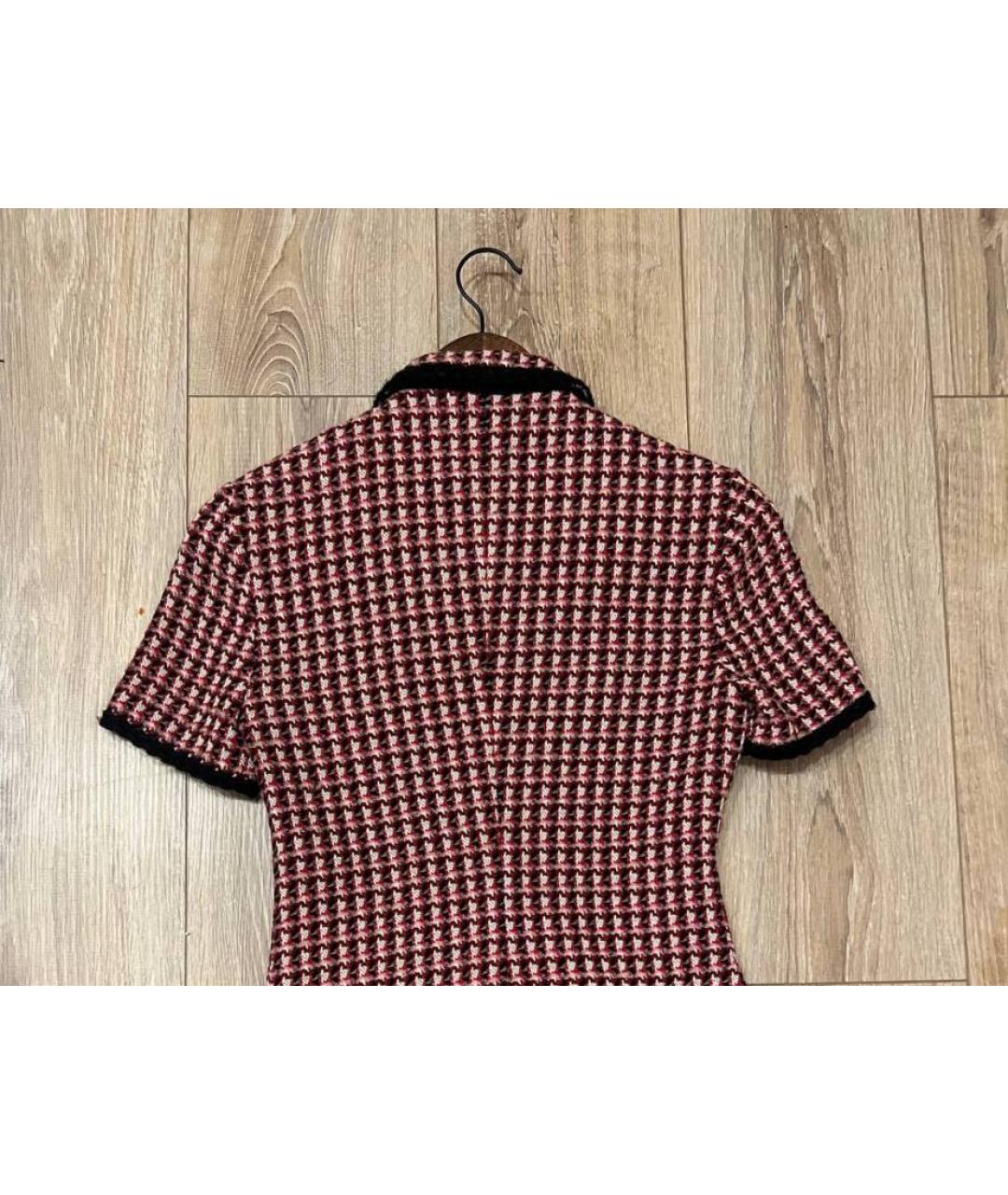 MAJE Красное повседневное платье, фото 3