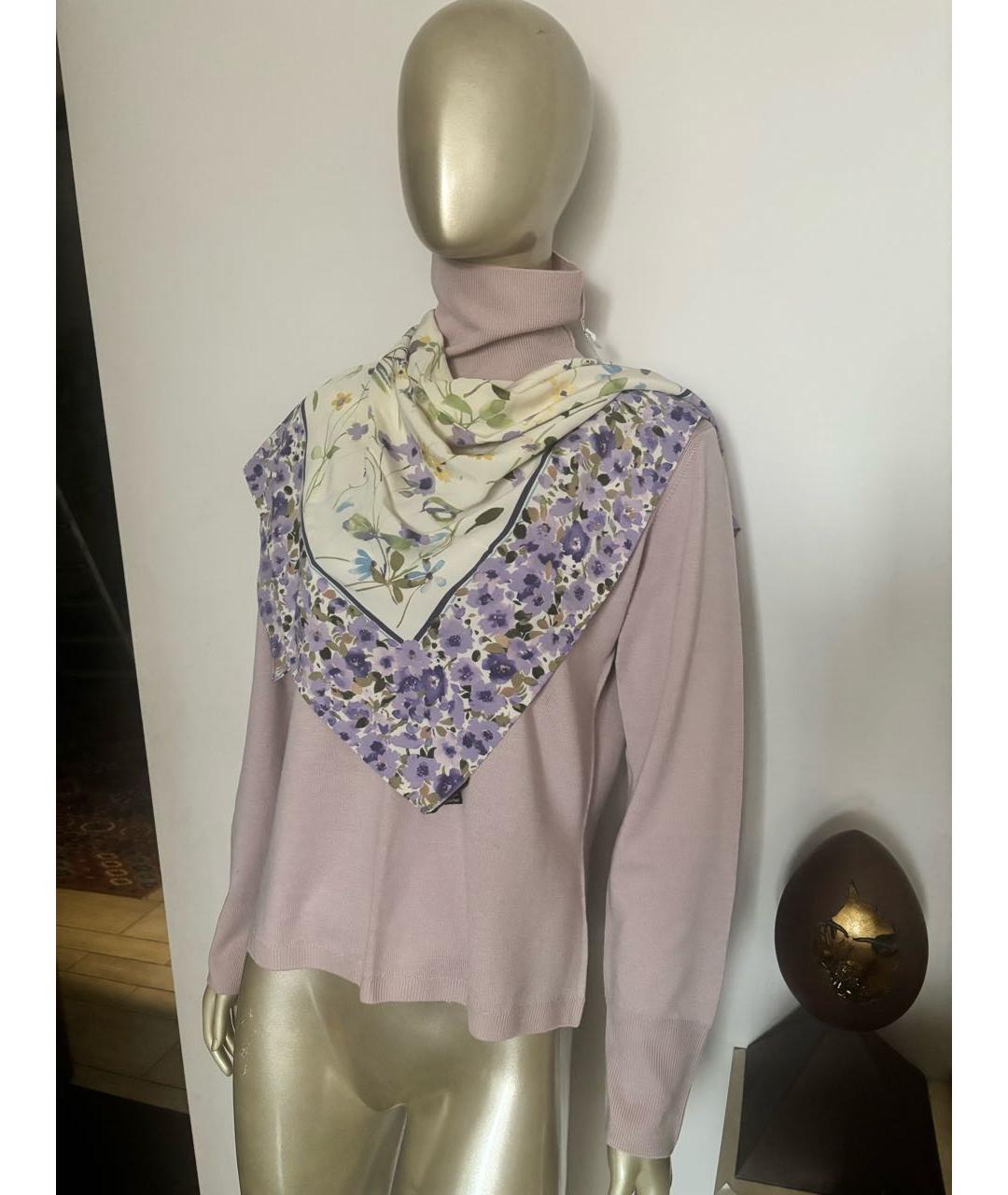 VALENTINO Мульти шелковый платок, фото 6