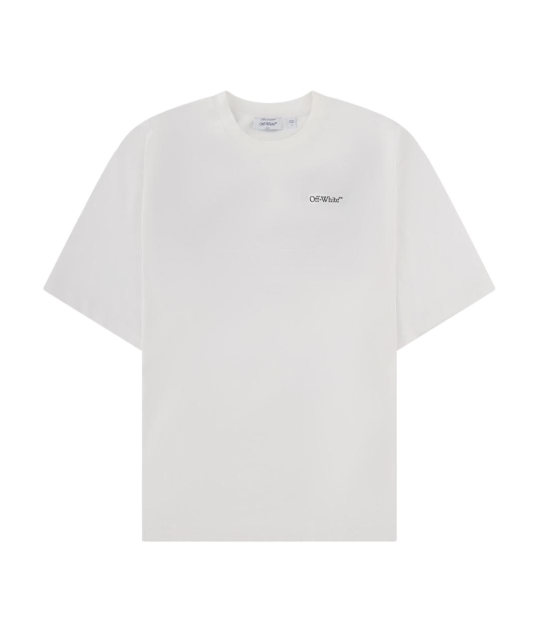 OFF-WHITE Белая футболка, фото 1