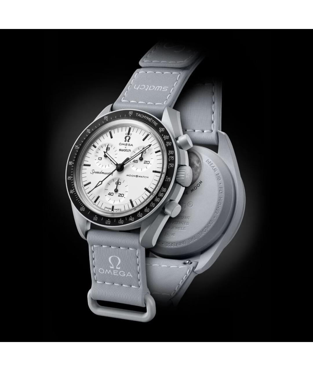 OMEGA Белые керамические часы, фото 2