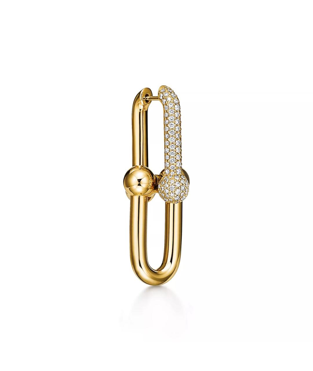 TIFFANY&CO Золотые серьги из желтого золота, фото 4