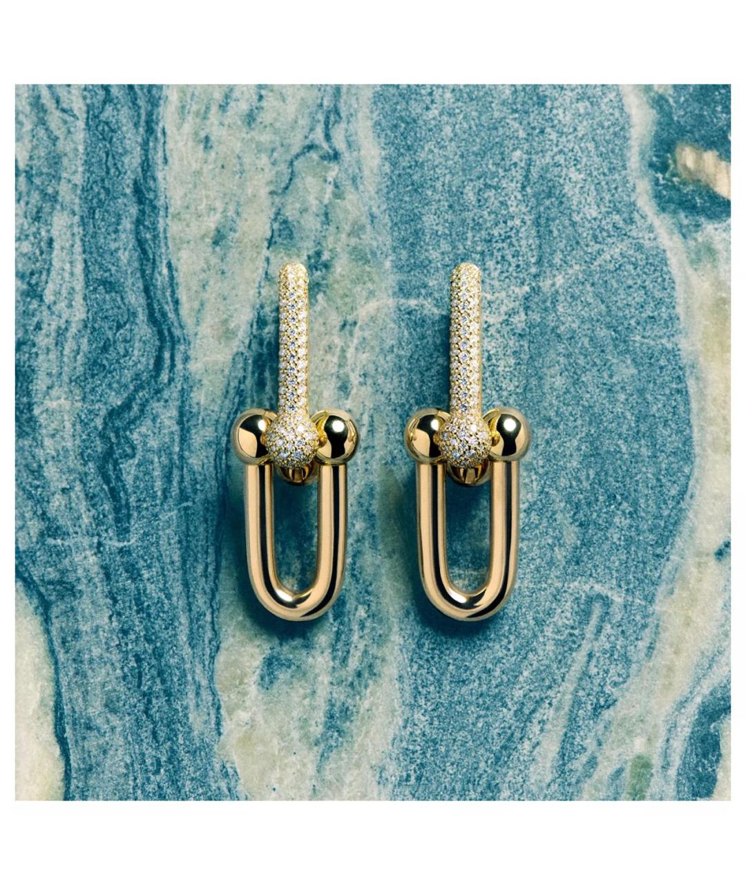 TIFFANY&CO Золотые серьги из желтого золота, фото 3