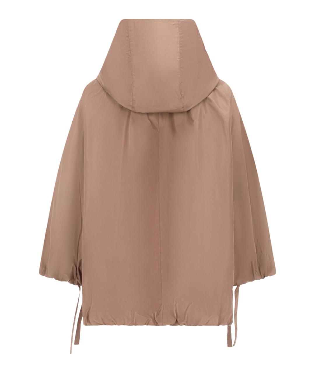 'S MAX MARA Бежевая полиэстеровая куртка, фото 2