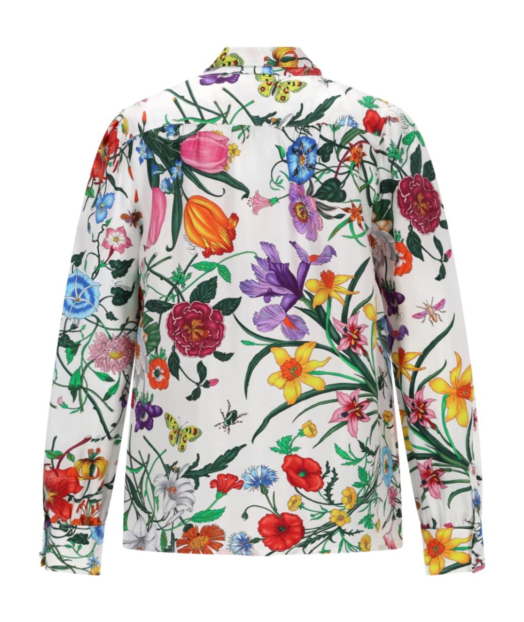 GUCCI Мульти шелковая рубашка, фото 2