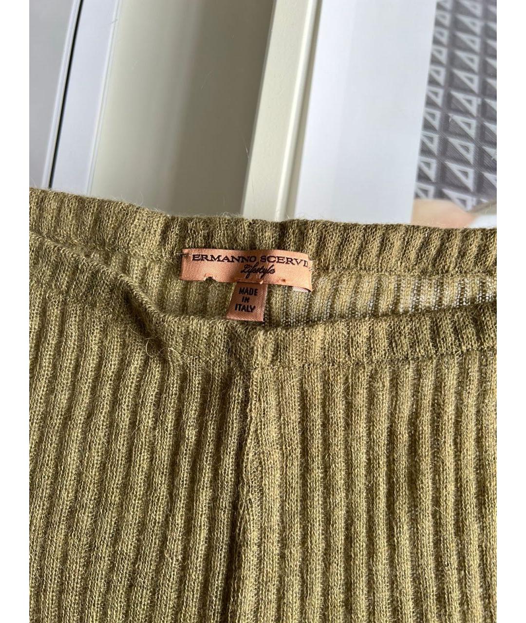 ERMANNO SCERVINO Хаки костюм с брюками, фото 5