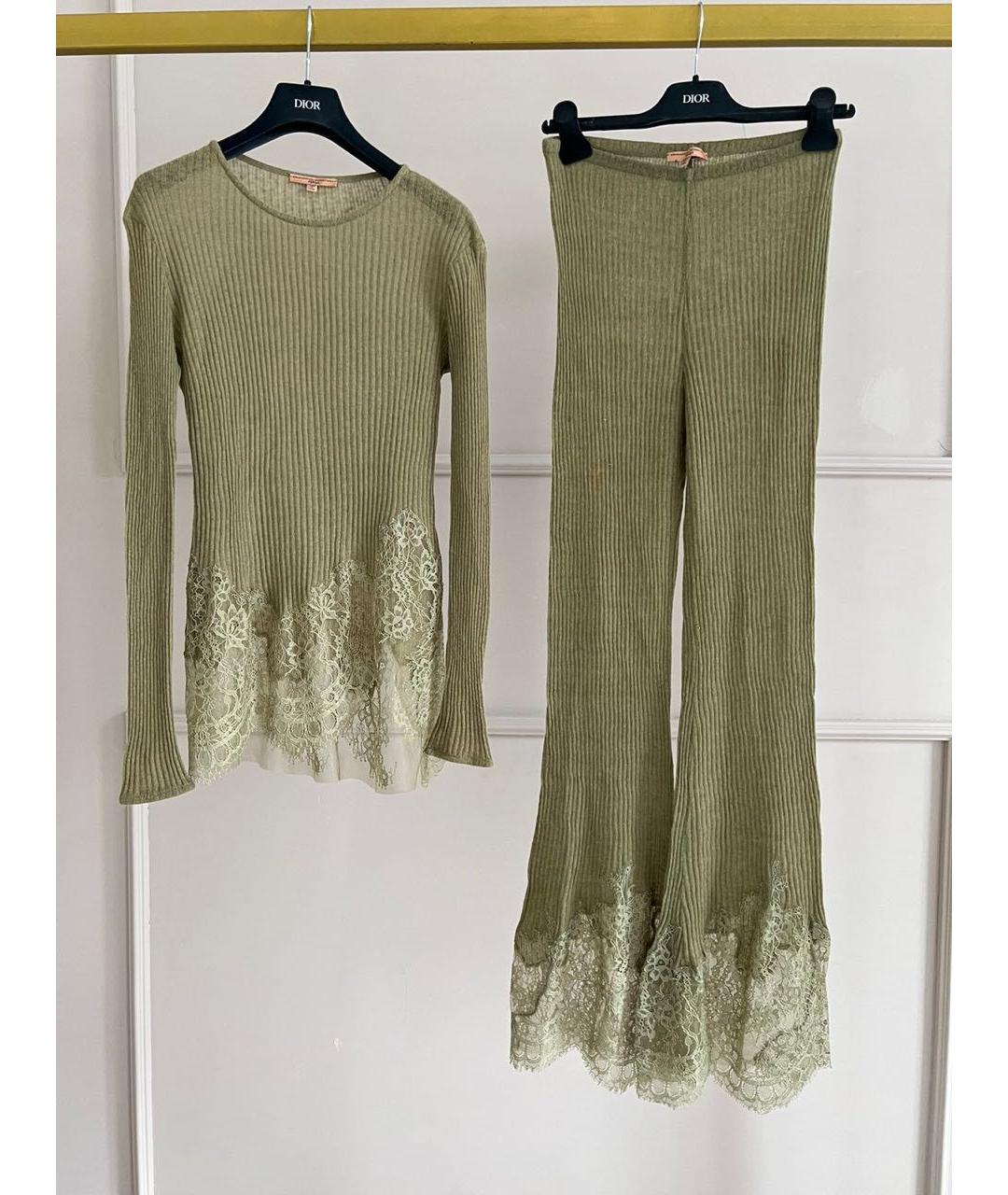 ERMANNO SCERVINO Хаки костюм с брюками, фото 8