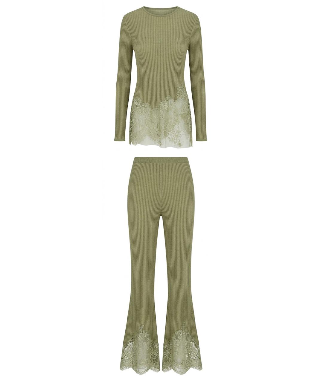 ERMANNO SCERVINO Хаки костюм с брюками, фото 1