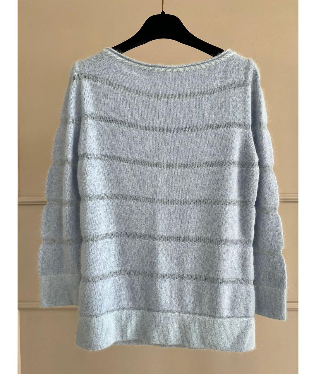 ERMANNO SCERVINO Голубой джемпер / свитер, фото 2