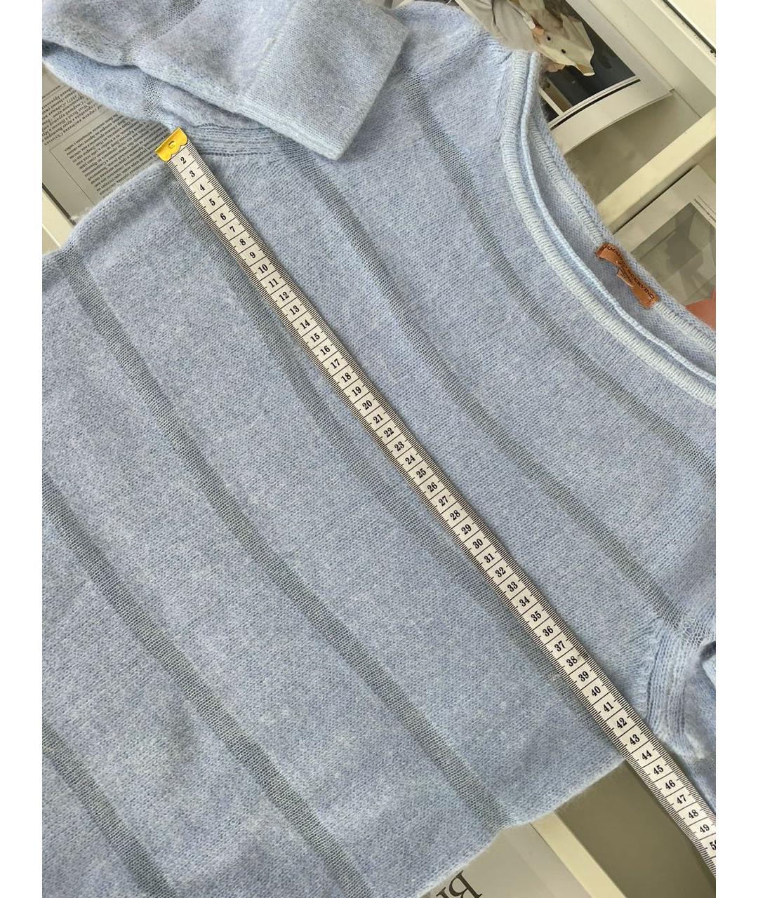 ERMANNO SCERVINO Голубой джемпер / свитер, фото 7