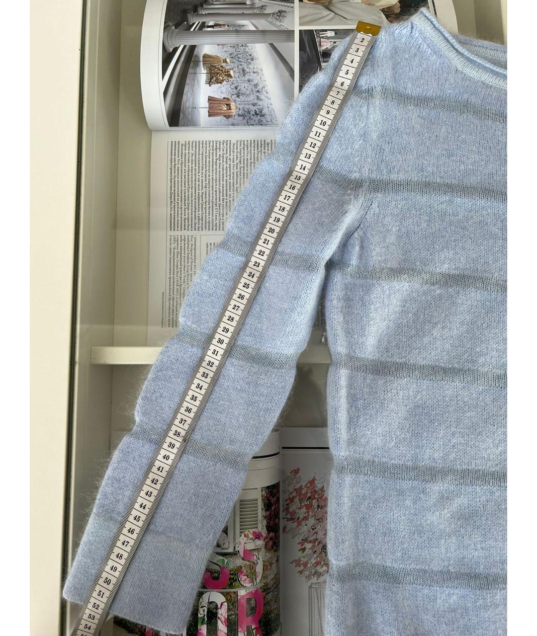 ERMANNO SCERVINO Голубой джемпер / свитер, фото 8